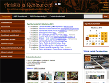 Tablet Screenshot of antiikkijarestaurointi.com